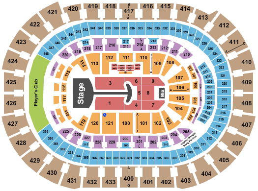 Capital One Arena Lady Gaga Seating Chart